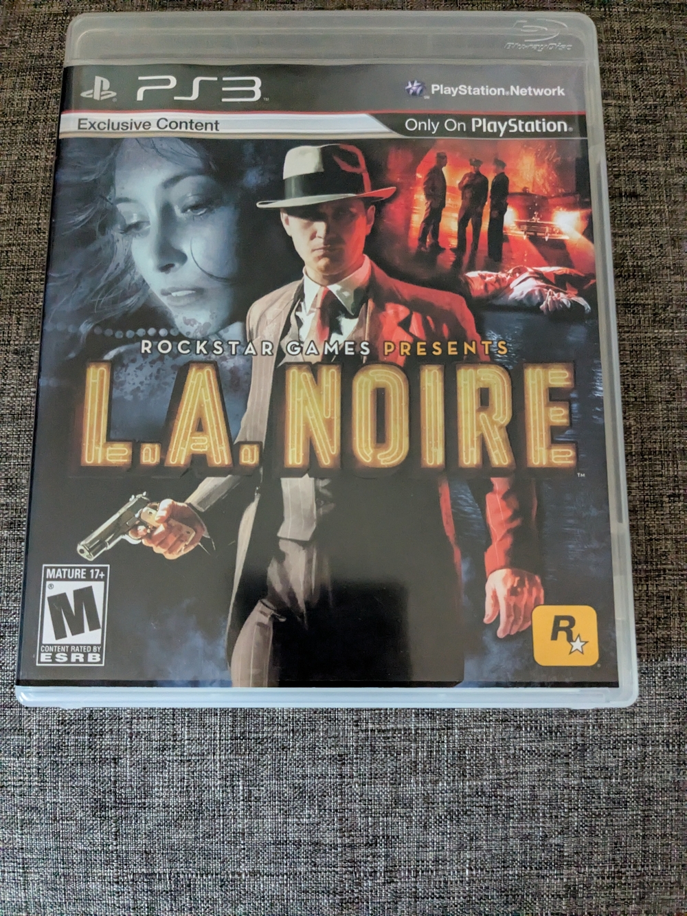 PS 3 L.A. Noire In Excellent Condition.